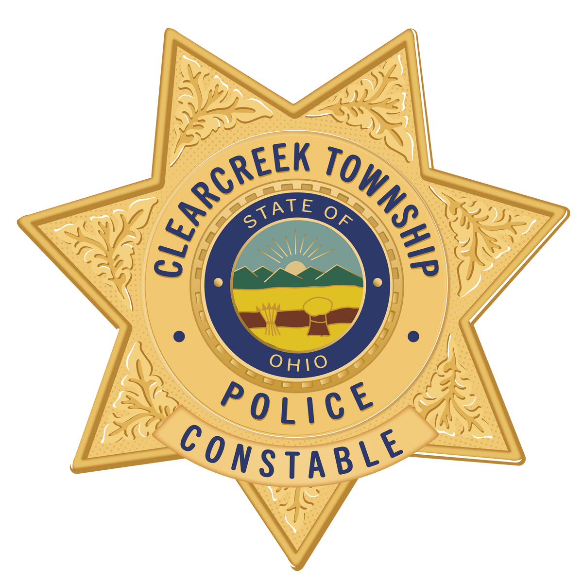 Clearcreek Township Police Constable badge
